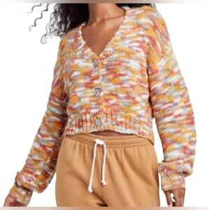 Wild Fable WOMENS Multicolor Knit Cardigan size XS